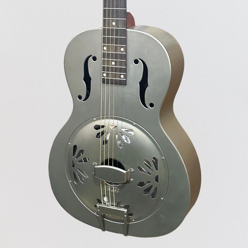 Gretsch G9201 Honey Dipper Round-Neck Resonator Guitar - Weathered "Pump House Roof"