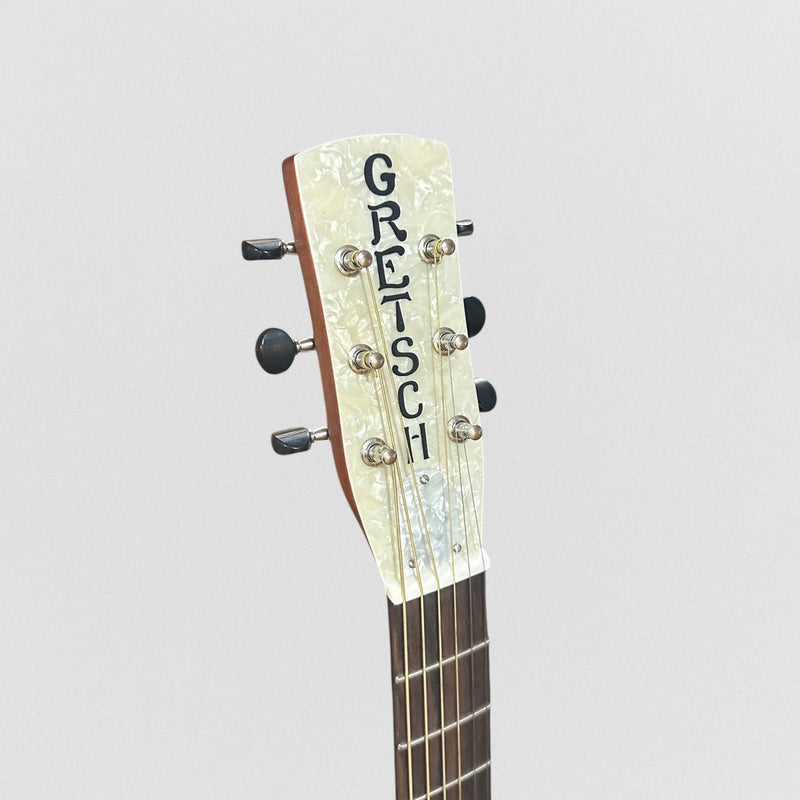 Gretsch G9201 Honey Dipper Round-Neck Resonator Guitar - Weathered "Pump House Roof"