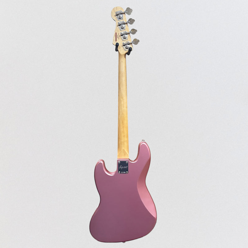 Fender Squier Limited Edition Classic Vibe 60s Jazz 4 String Electric Bass Guitar - Burgundy Mist