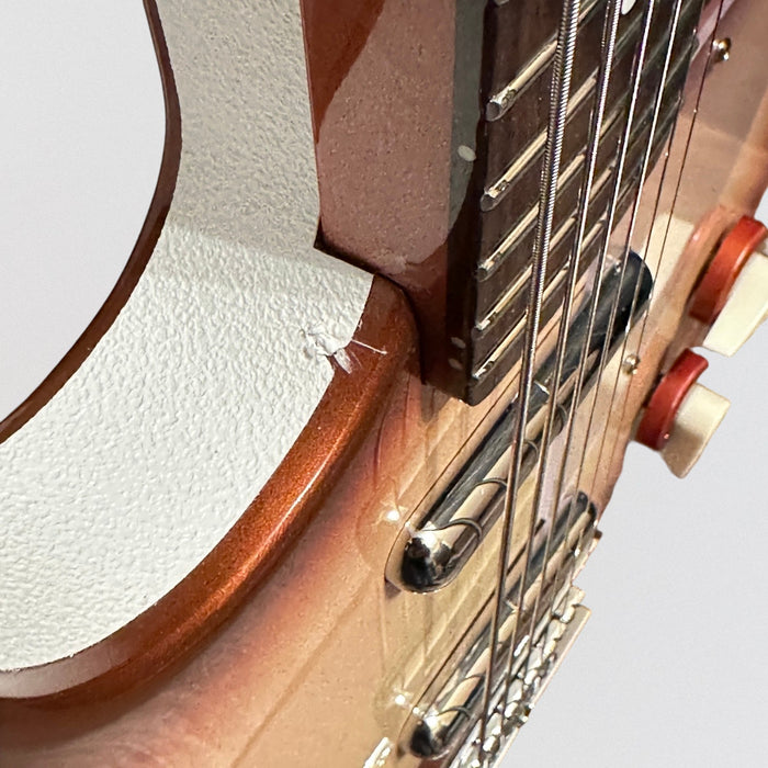 Danelectro Longhorn Baritone Electric Guitar - Copper Burst