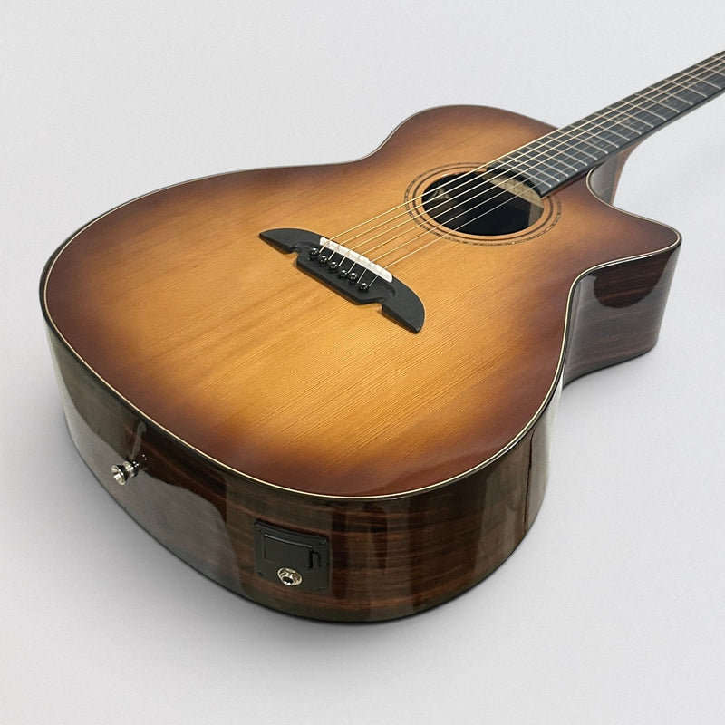 Alvarez AGE95CESHB Grand Auditorium Red Cedar/Macassar Ebony Acoustic-Electric Guitar - Shadowburst