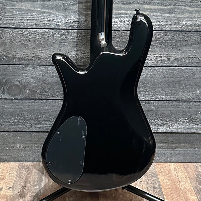 Spector NS Ethos 4 Four-String Electric Bass Guitar w/ Bag - Solid Black