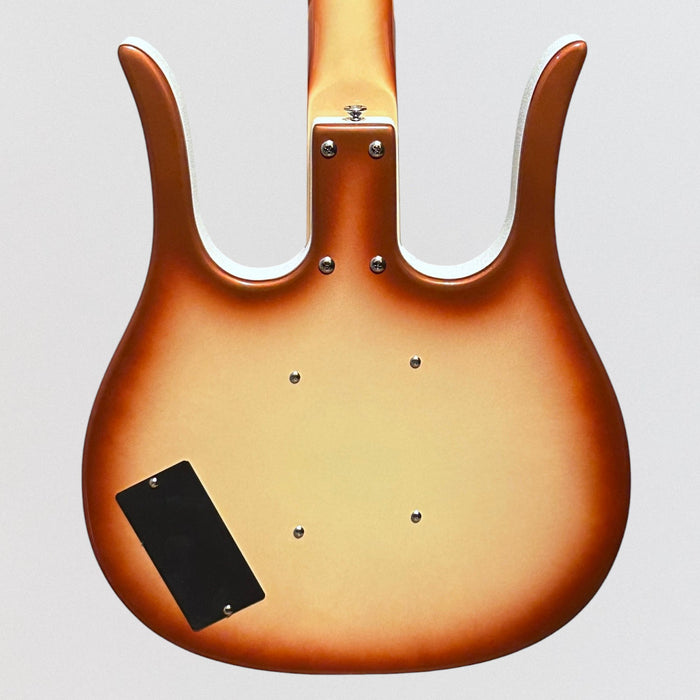 Danelectro Longhorn Baritone Electric Guitar - Copper Burst