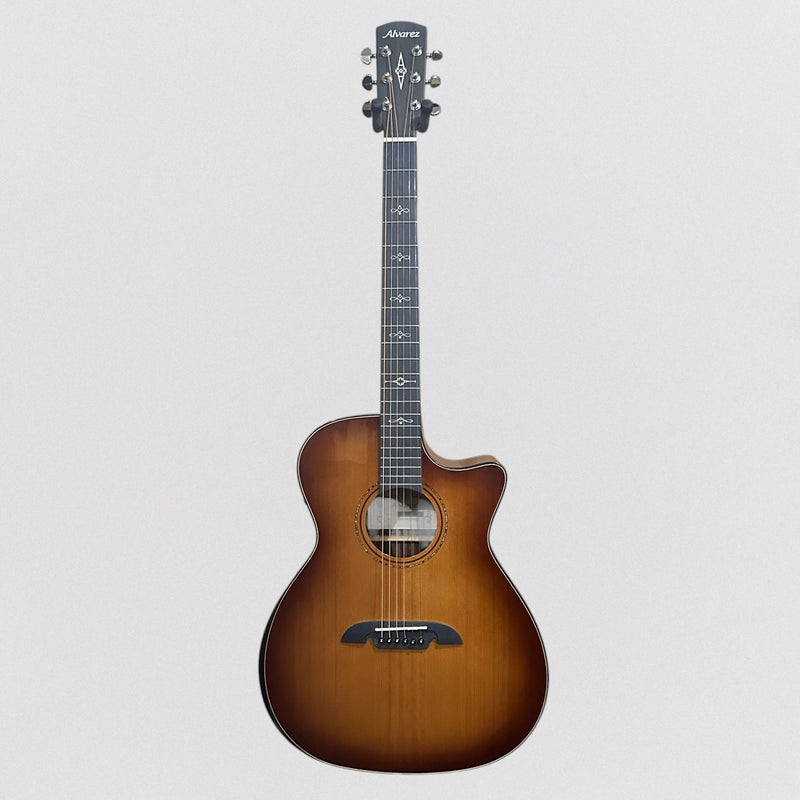Alvarez AGE95CESHB Grand Auditorium Red Cedar/Macassar Ebony Acoustic-Electric Guitar - Shadowburst