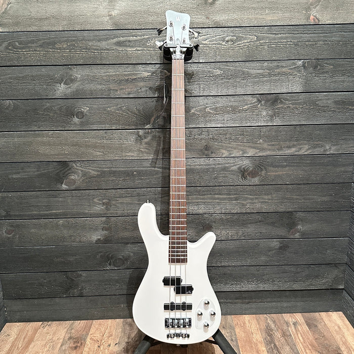 Warwick RockBass Streamer LX 4 String Electric Bass Guitar - White