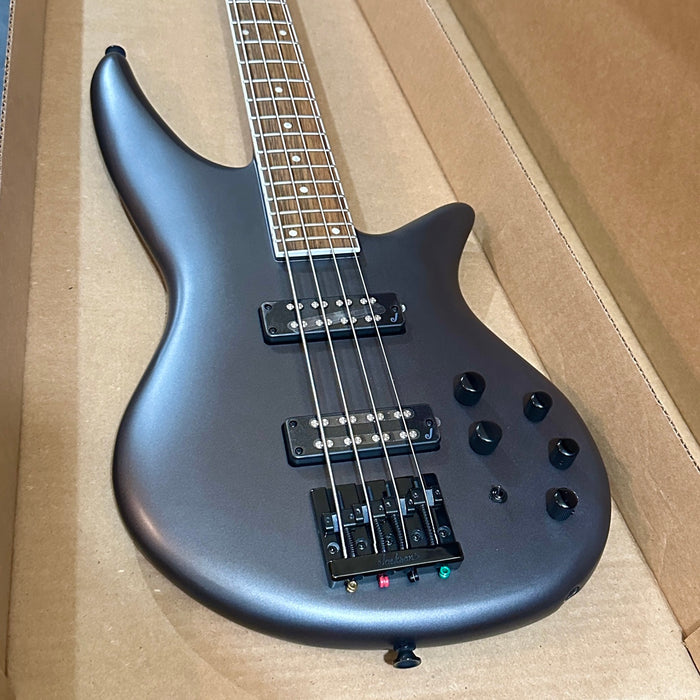Jackson Spectra IV SBX 4 String Electric Bass Guitar - Satin Graphite