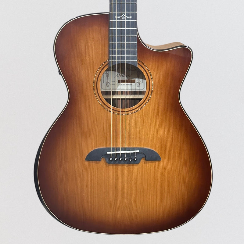 Alvarez AGE95CESHB Grand Auditorium Red Cedar/Macassar Ebony Acoustic-Electric Guitar - Shadowburst