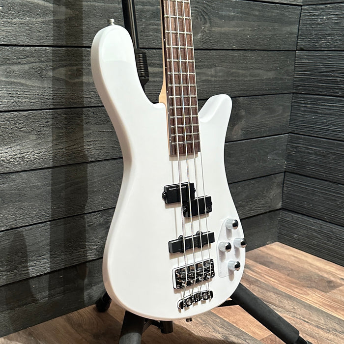 Warwick RockBass Streamer LX 4 String Electric Bass Guitar - White