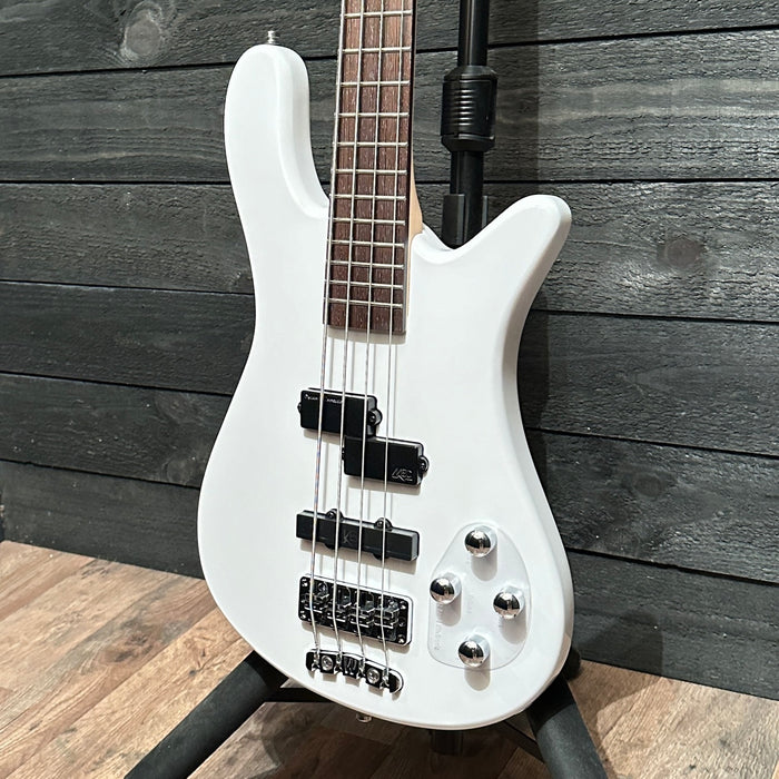 Warwick RockBass Streamer LX 4 String Electric Bass Guitar - White