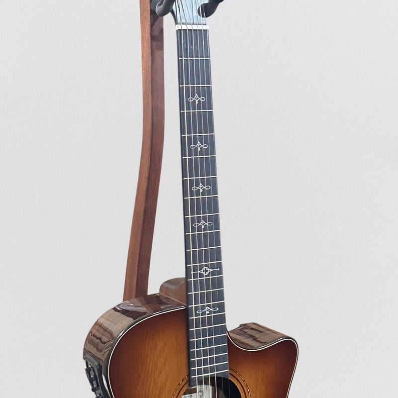 Alvarez AGE95CESHB Grand Auditorium Red Cedar/Macassar Ebony Acoustic-Electric Guitar - Shadowburst