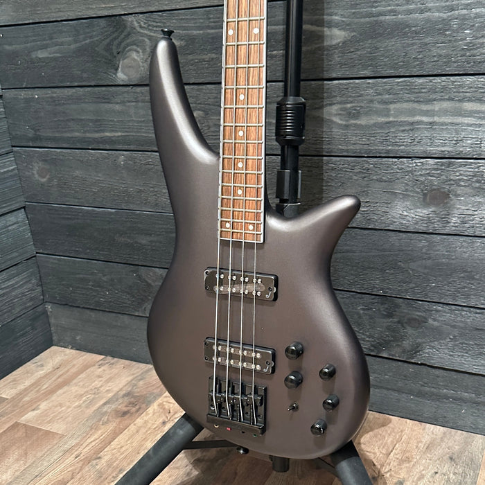 Jackson Spectra IV SBX 4 String Electric Bass Guitar - Satin Graphite