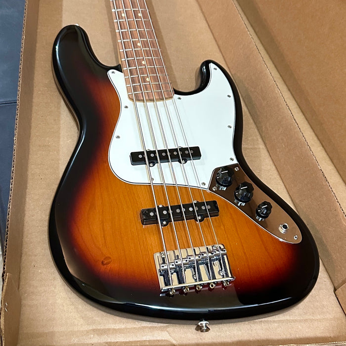 Fender Player Jazz Bass 5 String Electric Bass Guitar 2022 - Sunburst