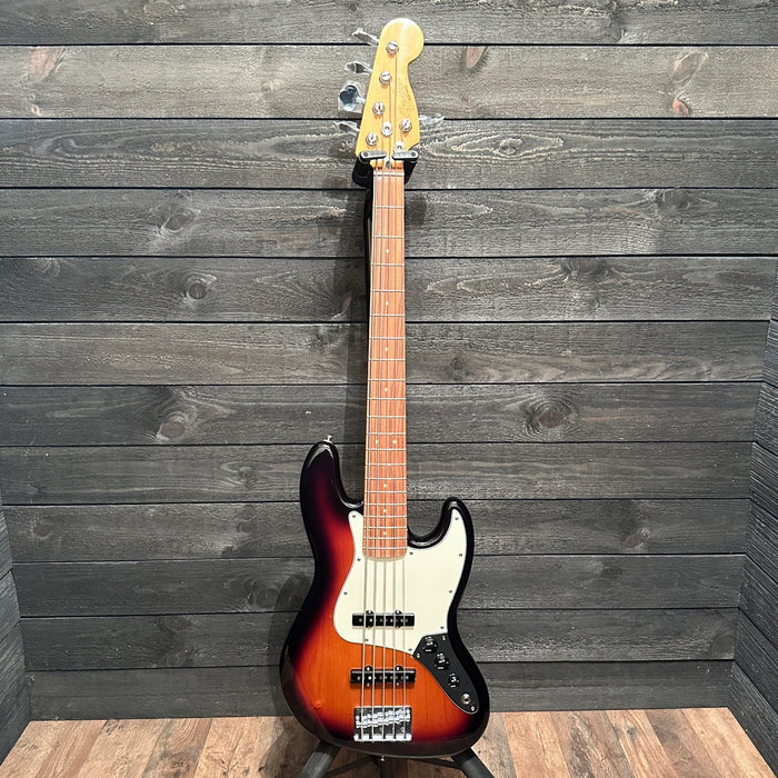 Fender Player Jazz Bass 5 String Electric Bass Guitar 2022 - Sunburst