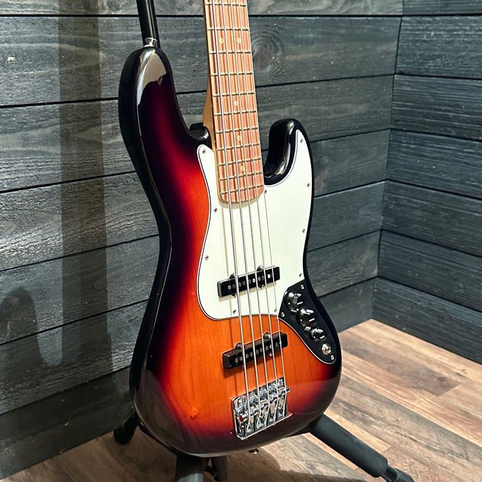 Fender Player Jazz Bass 5 String Electric Bass Guitar 2022 - Sunburst