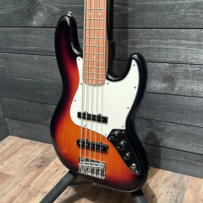 Fender Player Jazz Bass 5 String Electric Bass Guitar 2022 - Sunburst