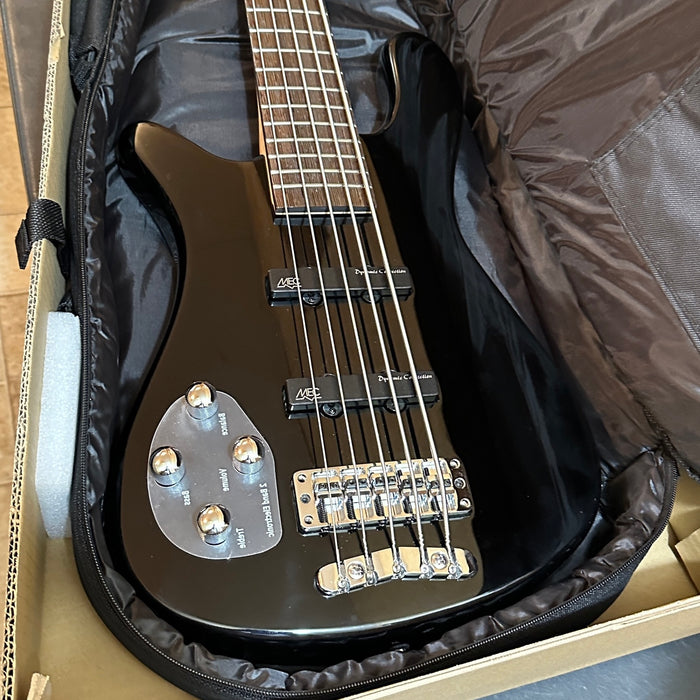 Warwick RockBass Streamer LX Left Handed 5 String Electric Bass - Black