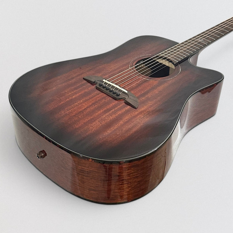 Alvarez MD66CE Mahogany Dreadnought Acoustic-Electric Guitar - Natural