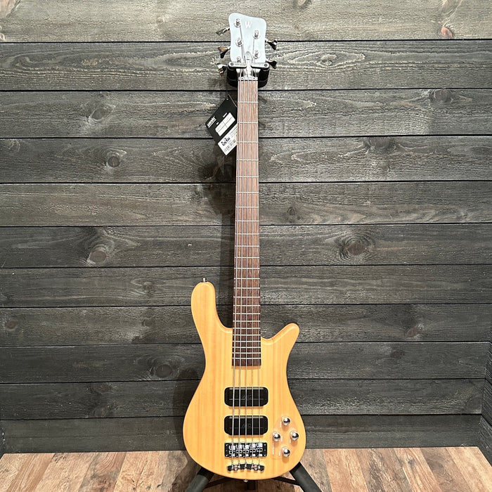 Warwick Rockbass Streamer Standard 5-String Electric Bass Guitar - Natural