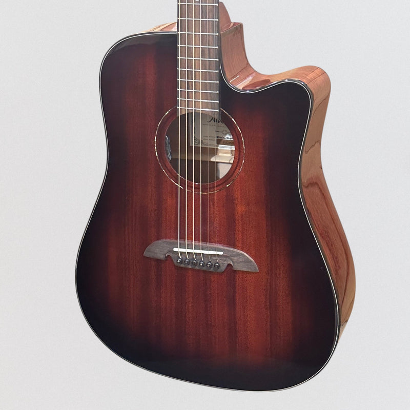 Alvarez MD66CE Mahogany Dreadnought Acoustic-Electric Guitar - Natural