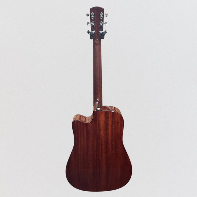 Alvarez MD66CE Mahogany Dreadnought Acoustic-Electric Guitar - Natural