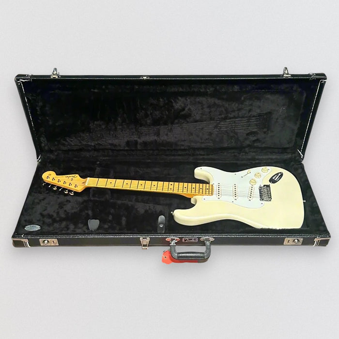 Fender American Lincoln Brewster Stratocaster USA Electric Guitar 2024 - Olympic Pearl