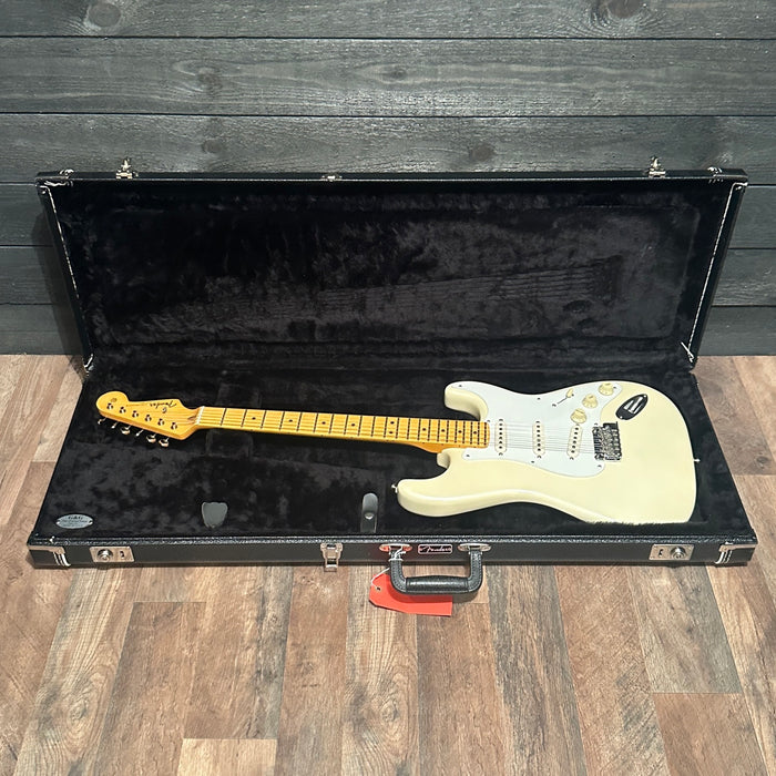 Fender American Lincoln Brewster Stratocaster USA Electric Guitar 2024 - Olympic Pearl