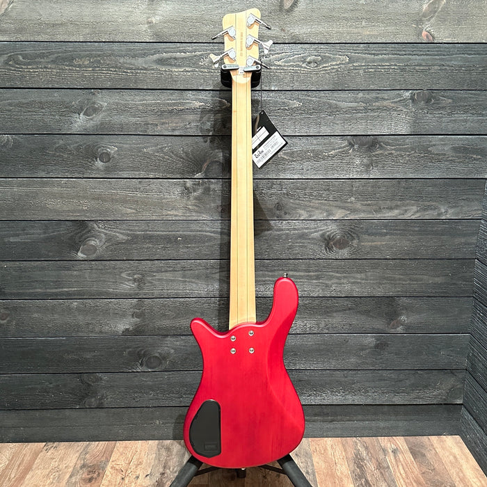 Warwick Rockbass Streamer Standard 5-String Electric Bass Guitar - Red