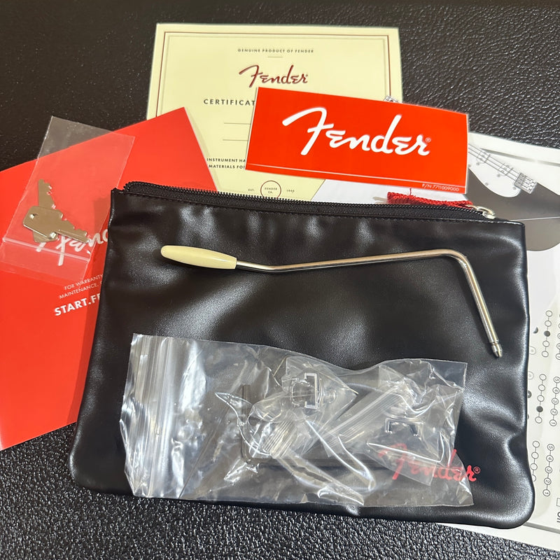 Fender American Lincoln Brewster Stratocaster USA Electric Guitar 2024 - Olympic Pearl