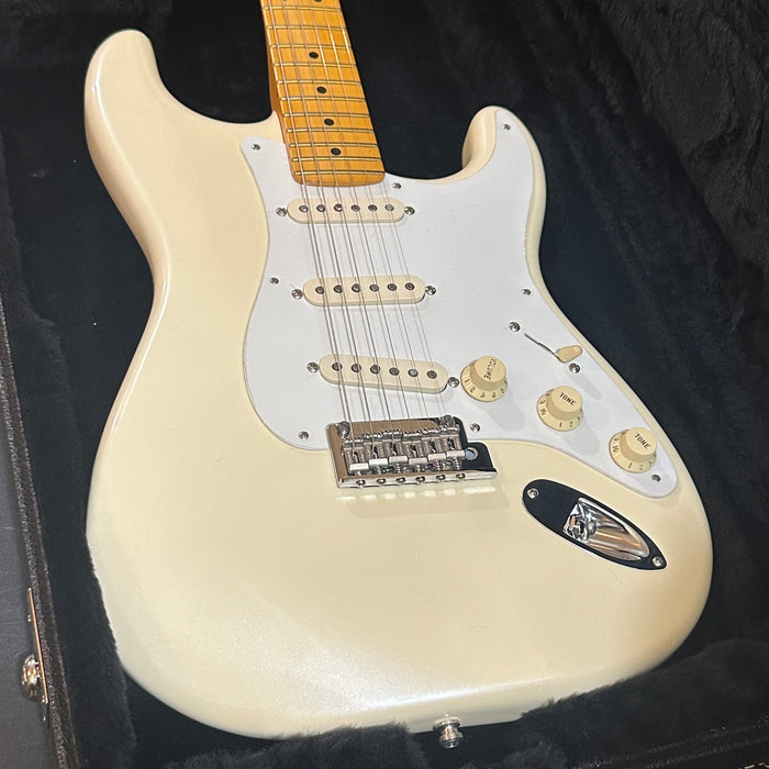 Fender American Lincoln Brewster Stratocaster USA Electric Guitar 2024 - Olympic Pearl