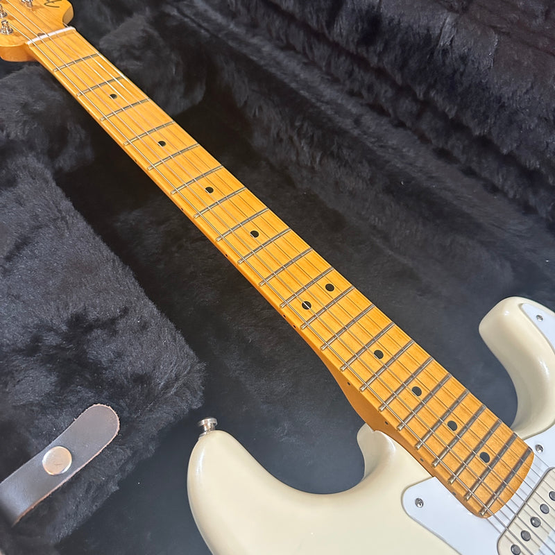 Fender American Lincoln Brewster Stratocaster USA Electric Guitar 2024 - Olympic Pearl