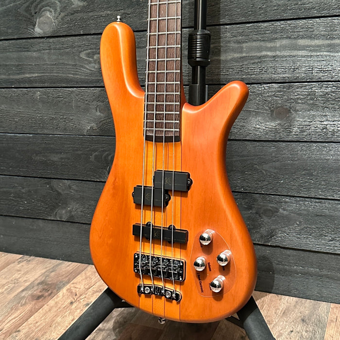 Warwick RockBass Streamer NT 4-string Electric Bass Guitar - Honey Violin