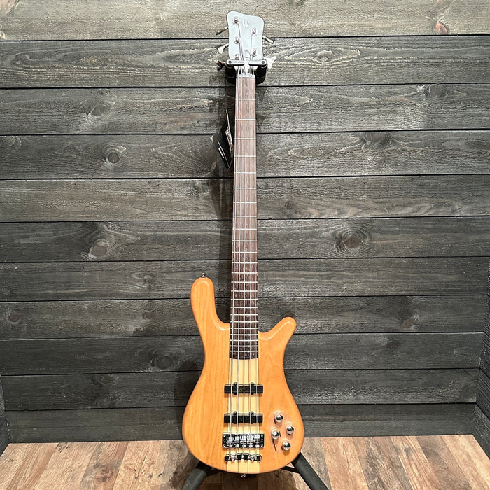 Warwick RockBass Streamer NT 5 String Electric Bass Guitar - Natural