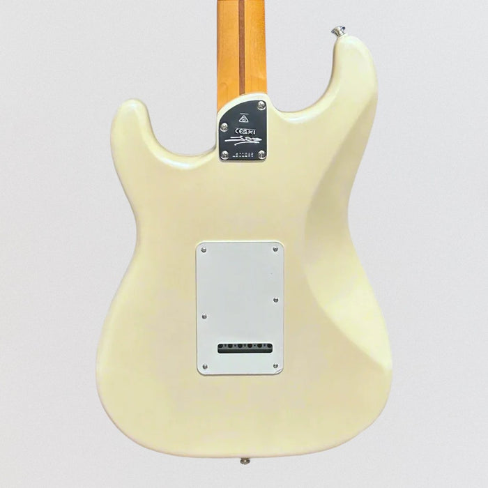 Fender American Lincoln Brewster Stratocaster USA Electric Guitar 2024 - Olympic Pearl