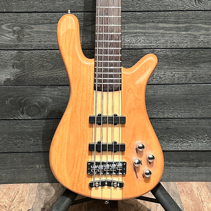 Warwick RockBass Streamer NT 5 String Electric Bass Guitar - Natural