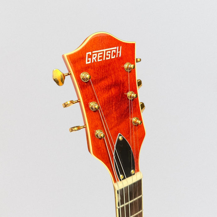 Gretsch Synchromatic Nashville Hollowbody Bigsby Electric Guitar - 50's Orange Stain