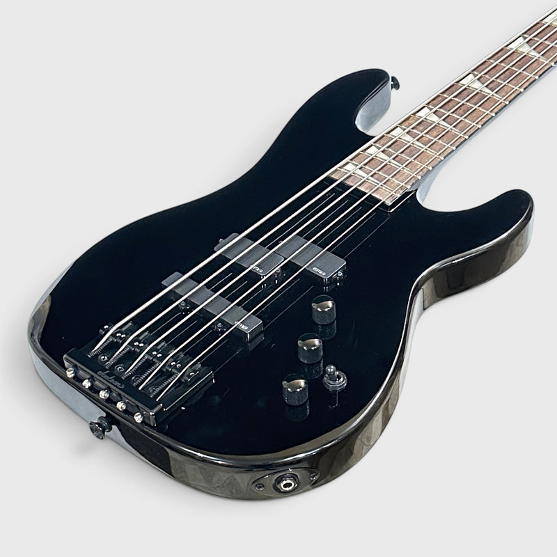 Jackson X Series David Ellefson 30th Anniversary Concert CBX V 5 String Electric Bass Guitar - Black