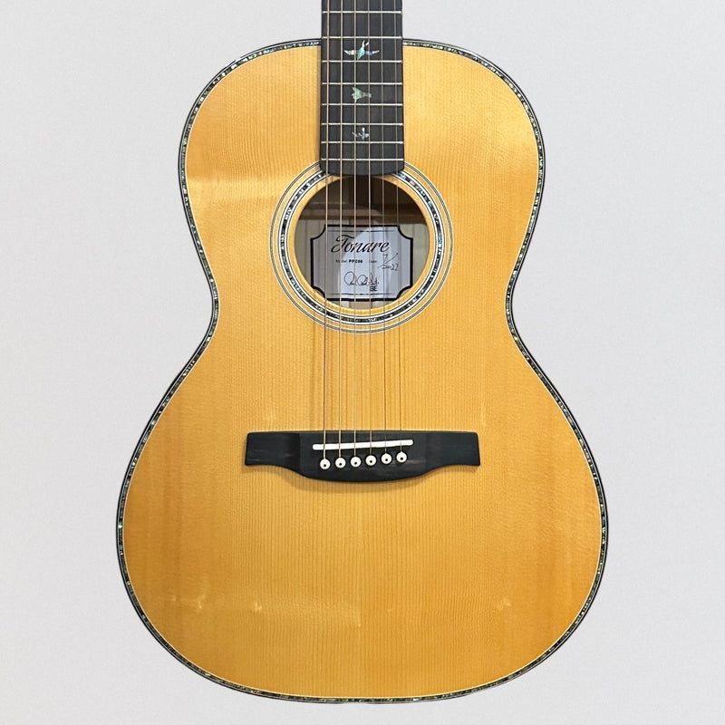 PRS Paul Reed Smith SE P50E Sitka Spruce-Maple Parlor Acoustic-Electric Guitar - Natural