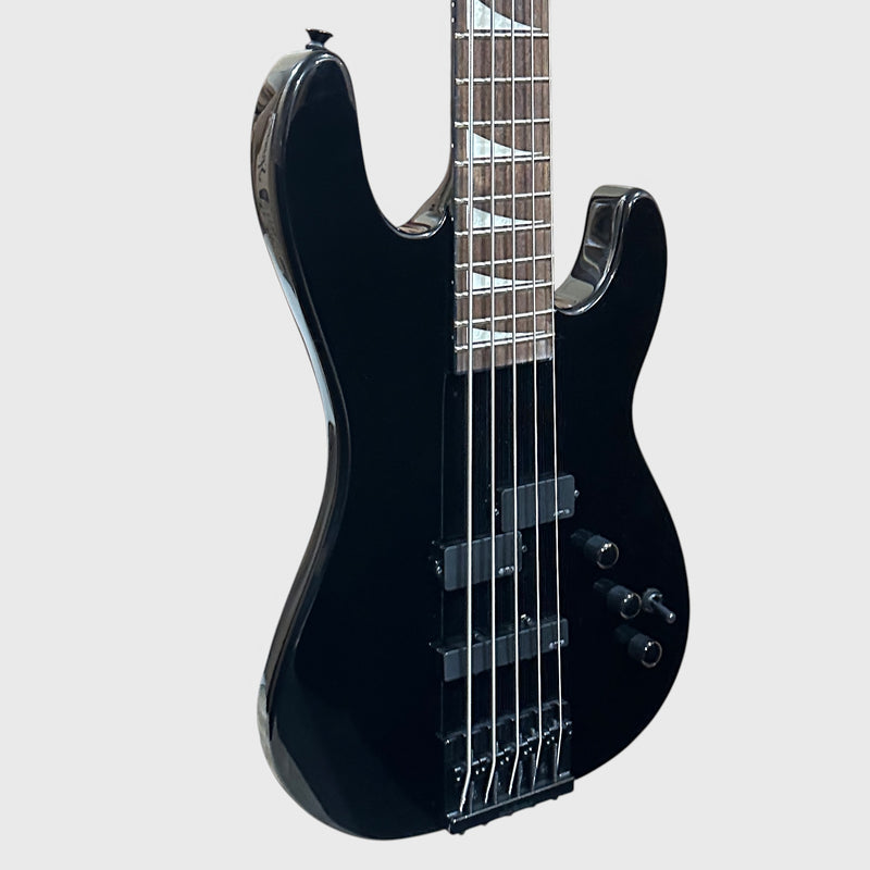 Jackson X Series David Ellefson 30th Anniversary Concert CBX V 5 String Electric Bass Guitar - Black