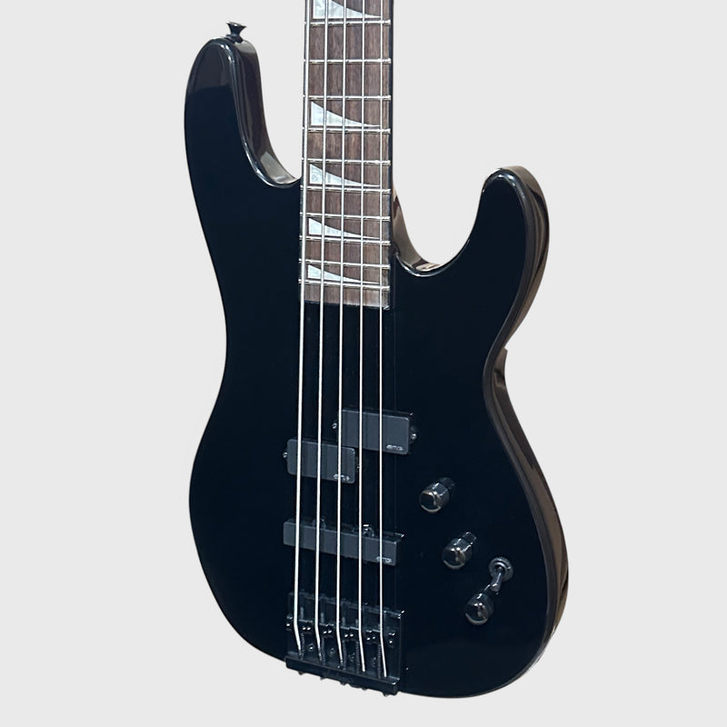 Jackson X Series David Ellefson 30th Anniversary Concert CBX V 5 String Electric Bass Guitar - Black