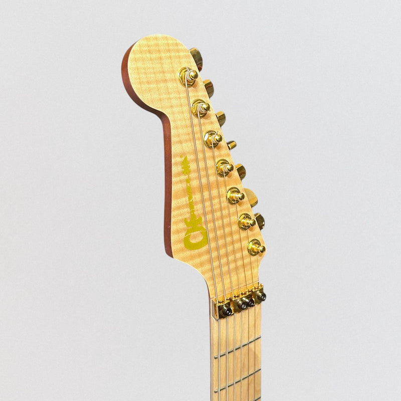 Charvel PM Angel Vivaldi DK24-7 7-String Electric Guitar - Natural Flame Maple