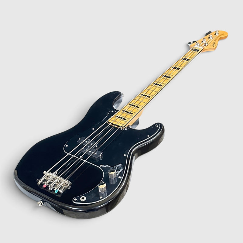 Fender Squier Classic Vibe '70s Precision P 4 String Electric Bass Guitar - Black