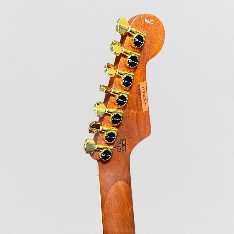 Charvel PM Angel Vivaldi DK24-7 7-String Electric Guitar - Natural Flame Maple