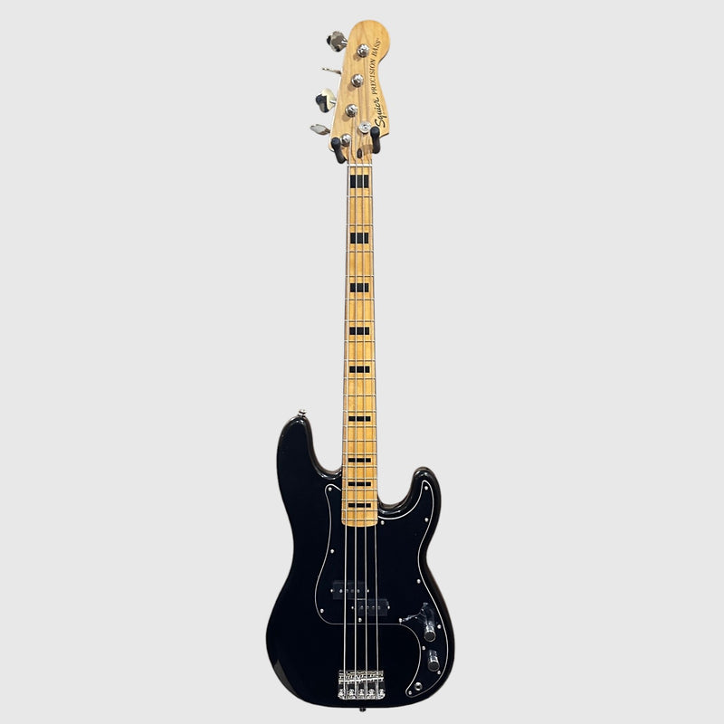 Fender Squier Classic Vibe '70s Precision P 4 String Electric Bass Guitar - Black