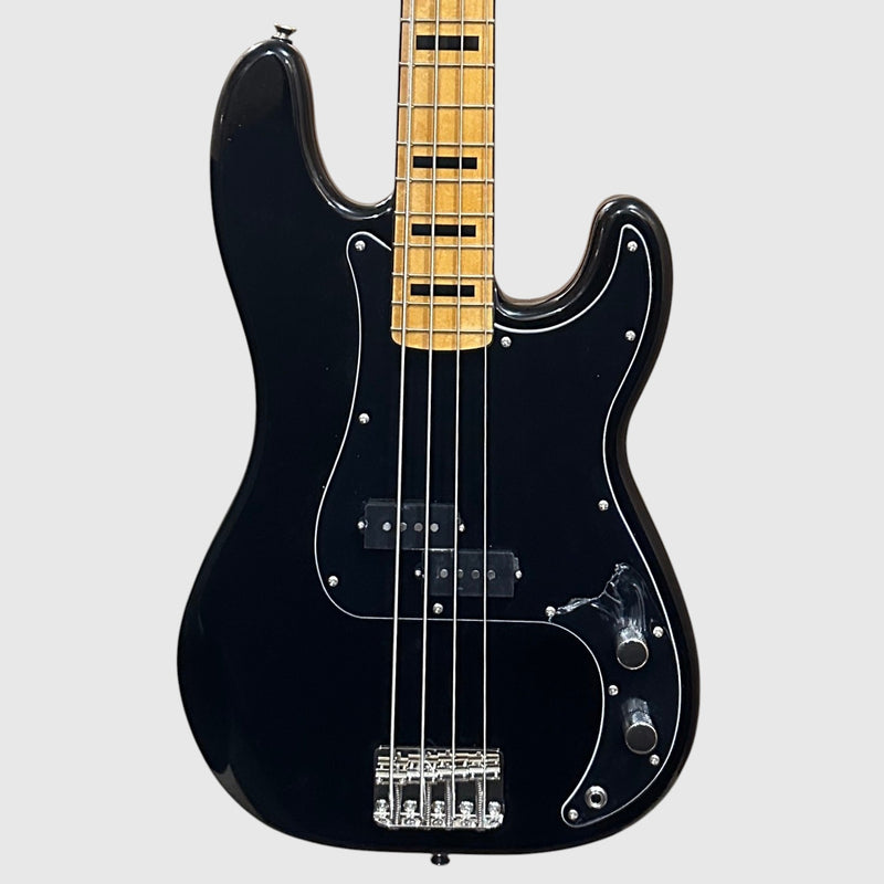 Fender Squier Classic Vibe '70s Precision P 4 String Electric Bass Guitar - Black