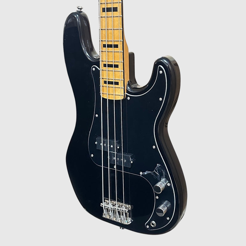 Fender Squier Classic Vibe '70s Precision P 4 String Electric Bass Guitar - Black