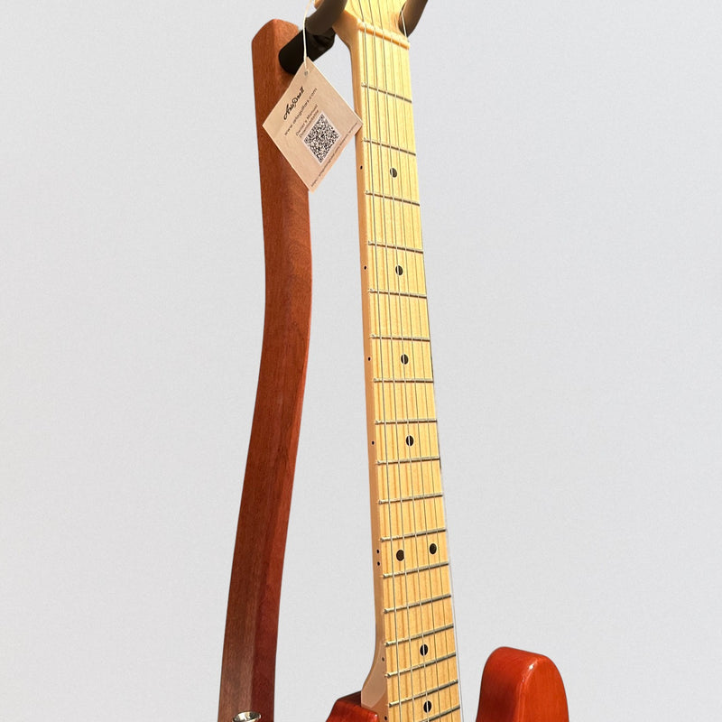 Aria TEG-TL Modern Classic Thinline Semi Hollow Tele Style Electric Guitar - Natural