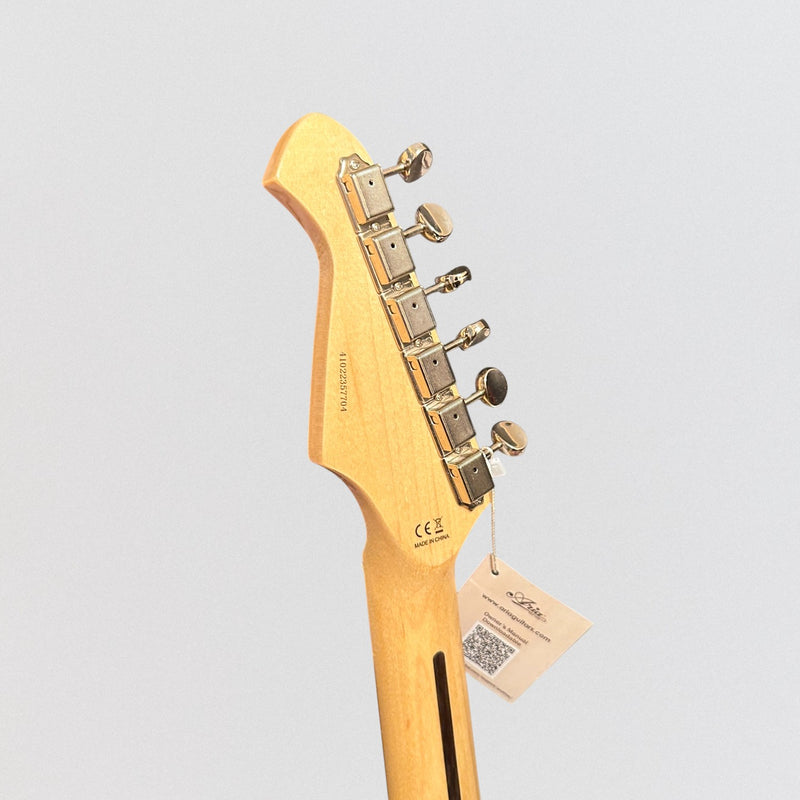 Aria TEG-TL Modern Classic Thinline Semi Hollow Tele Style Electric Guitar - Natural