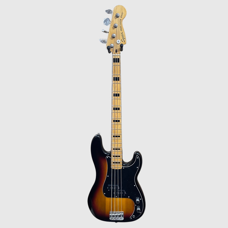 Fender Squier Classic Vibe '70s Precision P 4 String Electric Bass Guitar - Sunburst