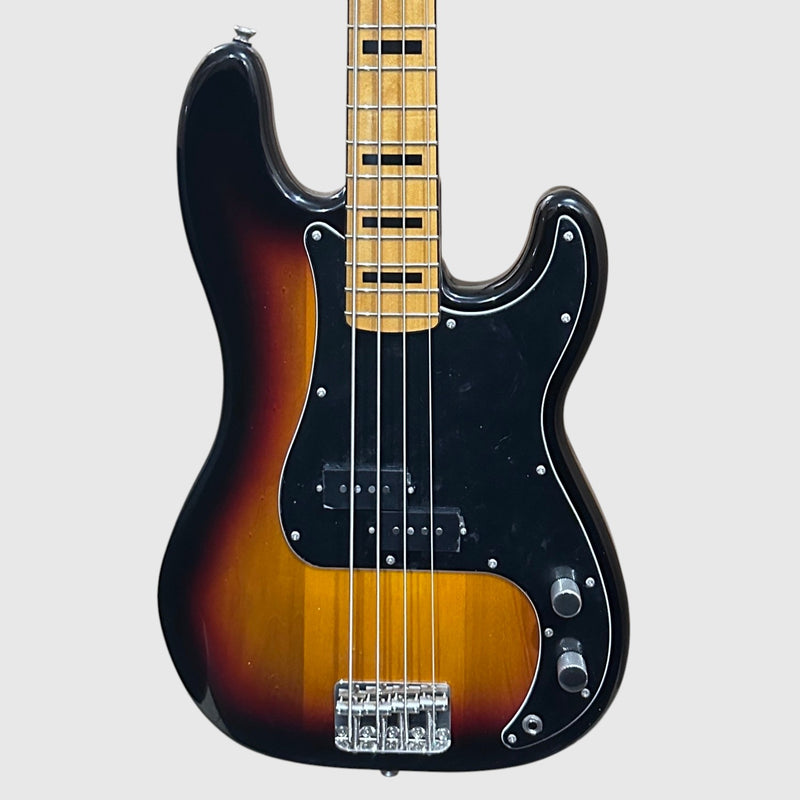 Fender Squier Classic Vibe '70s Precision P 4 String Electric Bass Guitar - Sunburst