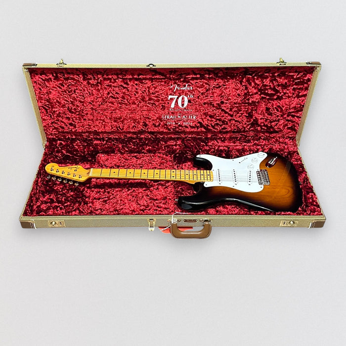 Fender 70th Anniversary American Vintage II 1954 Stratocaster Electric Guitar 2024 - Sunburst